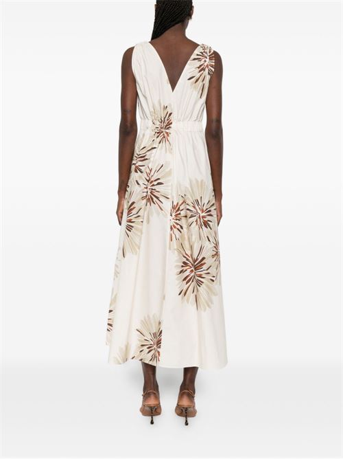 Floral print dress BRUNELLO CUCINELLI | MQ197A5092C004